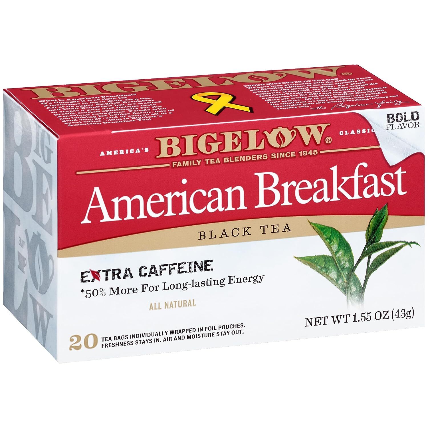 American Breakfast Te Negro En Bolsitas, Caja De 20 Unidades (Paquete De 6) …