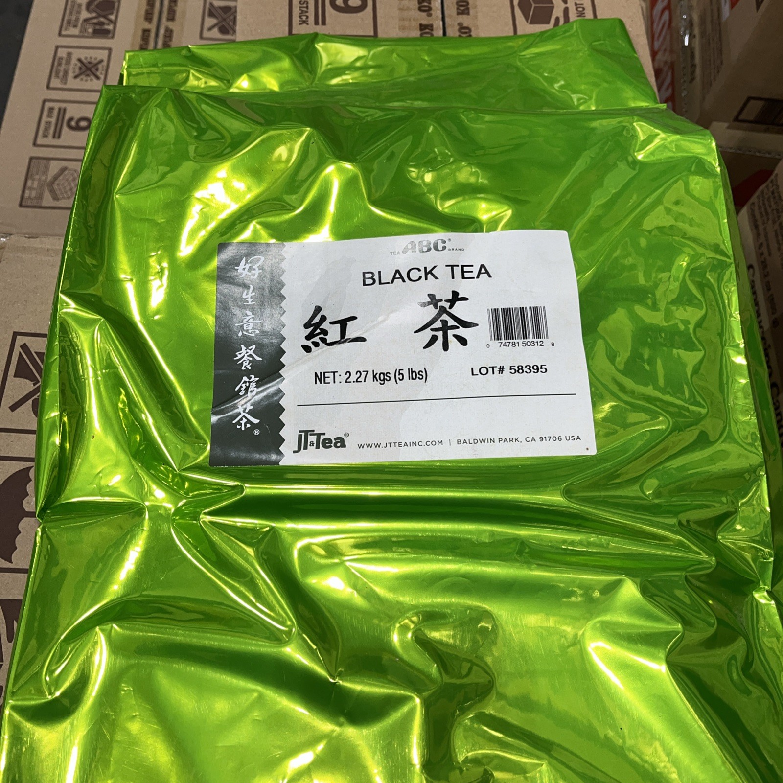 BLACK TEA 5 lbs BULK PACK ABC CHINESE TEA