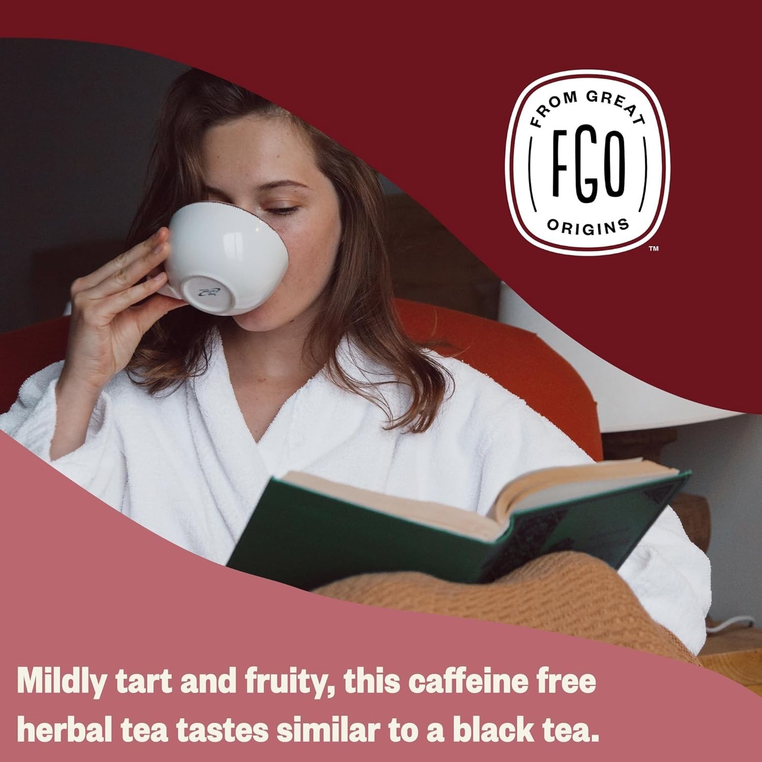 Organic Caffeine-Free Raspberry Leaf Tea – 100 Eco-Conscious Tea Bags