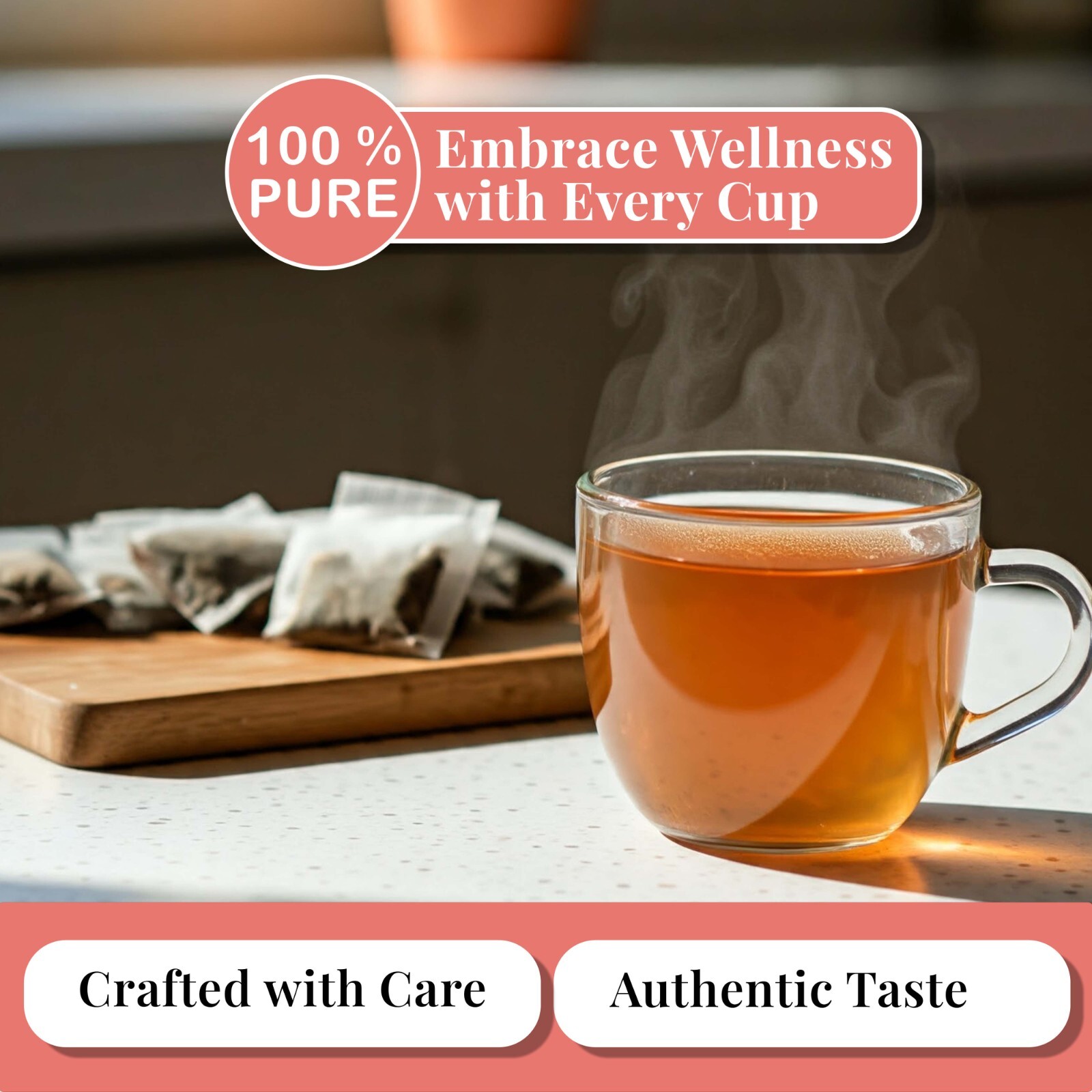 150 Organic Guava Leaf Tea Bags, Pure Guava Leaves Tea, Te de Hojas De Guayaba