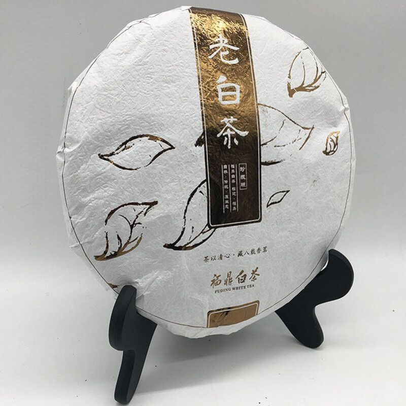 Organic Fuding Bai Mu Dan White Tea Cake 350g Natural Herbal Energy Detox Tea