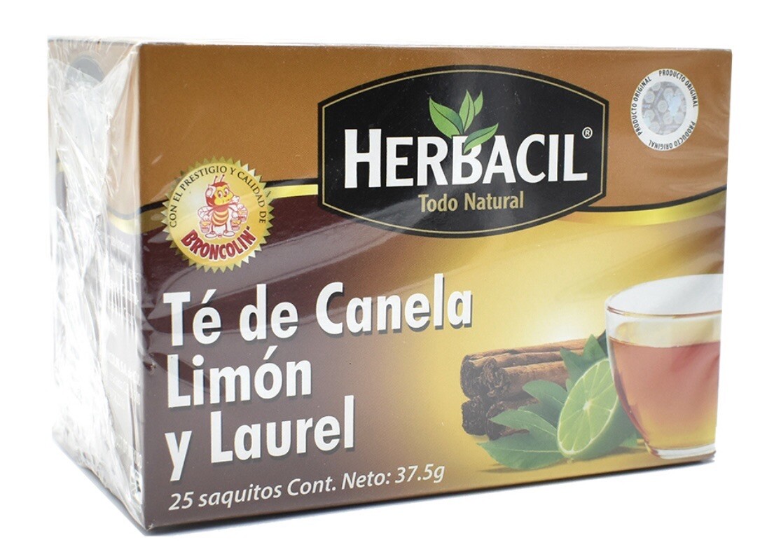 Te herbacil de Canela, limon y laurel 2 Pack 50 Tea Bags