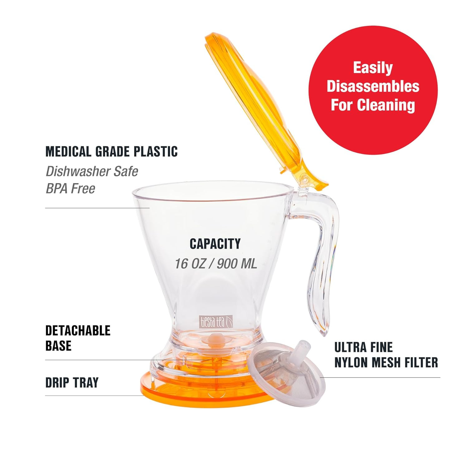 Ultimate Live Loose Leaf Kit, Tea Starter Kit with High to Non-Caffeinated Blend