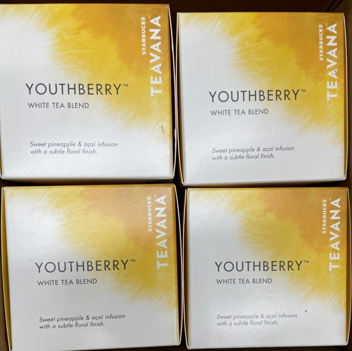 Teavana Youthberry 48 Satchets