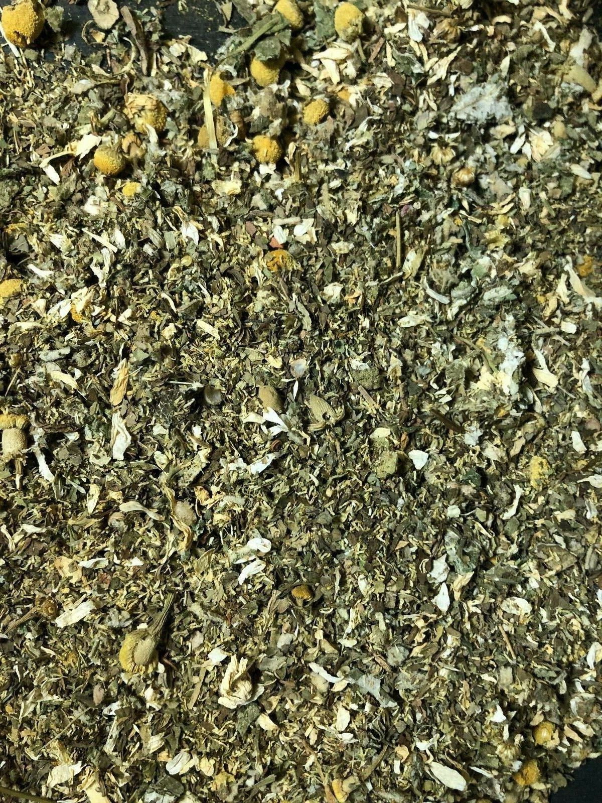 Mullein Osha Raspberry Chamomile Lomatium plus other herbs! No.29 Herbal Blend
