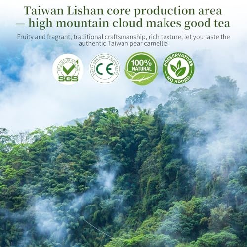 XIXICHA Taiwan Lishan High Mountain Oolong Loose Leaf Tea 5.3oz/150g