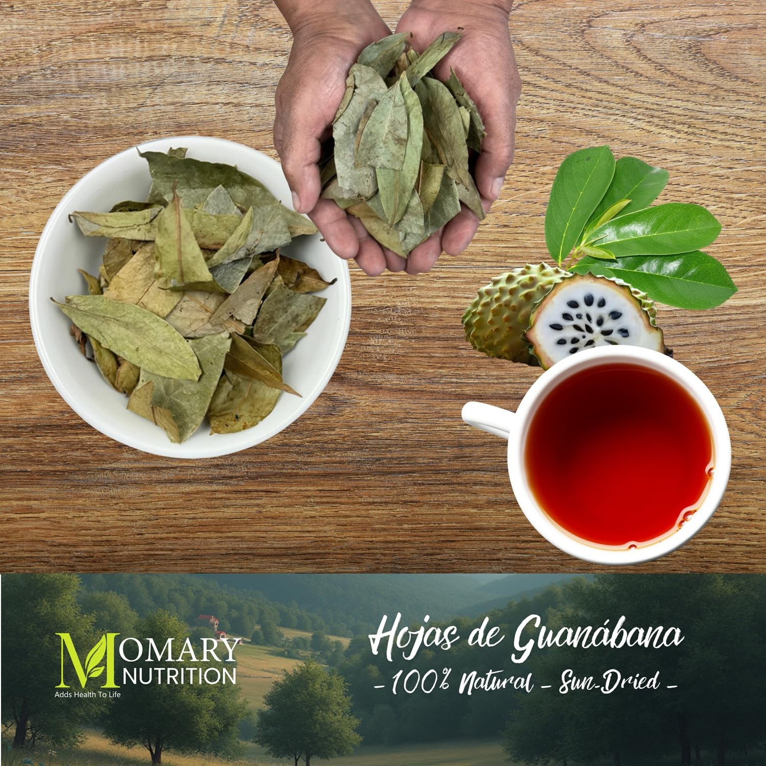Herbal Tea – Soursop Leaves – Hojas de Guanabana – Annona muricata | 100%…