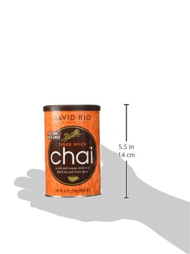 David Rio Masala Chai Tea Pack 2 Canisters 14 Ounces Exotic Flavors