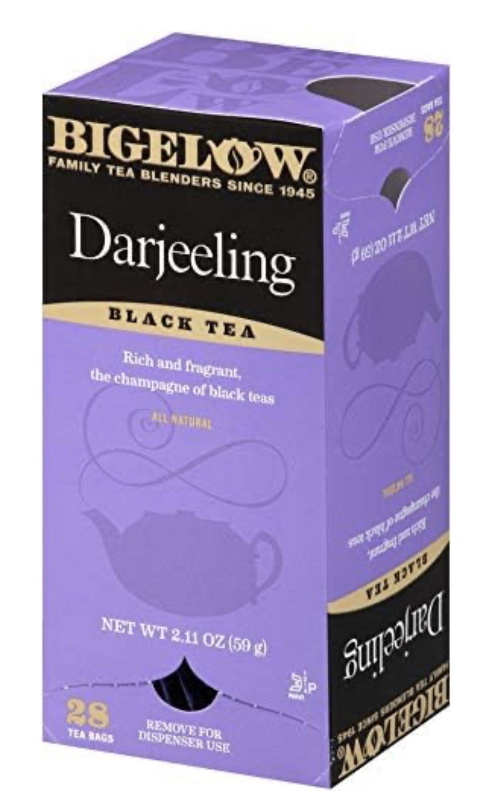 Bigelow Darjeeling Blend Tea 28-Count Boxes (Pack of 6)