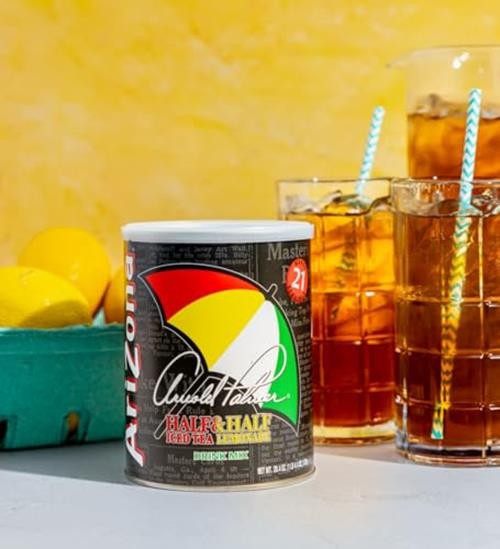 AriZona Arnold Palmer Half and Half – Sugar Assorted Flavor Names , Sizes