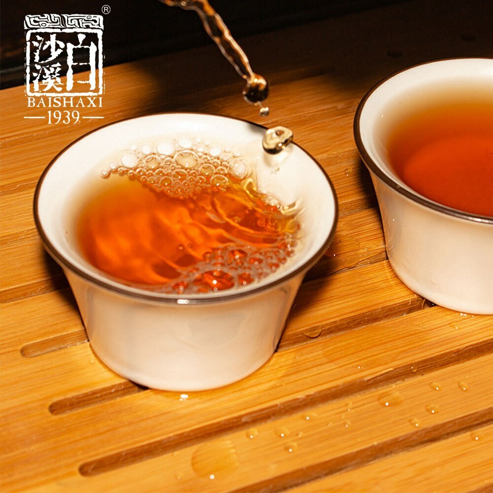 Anhua Baishaxi Tribute Tianjian Dark Tea Loose Leaf Tea 200g