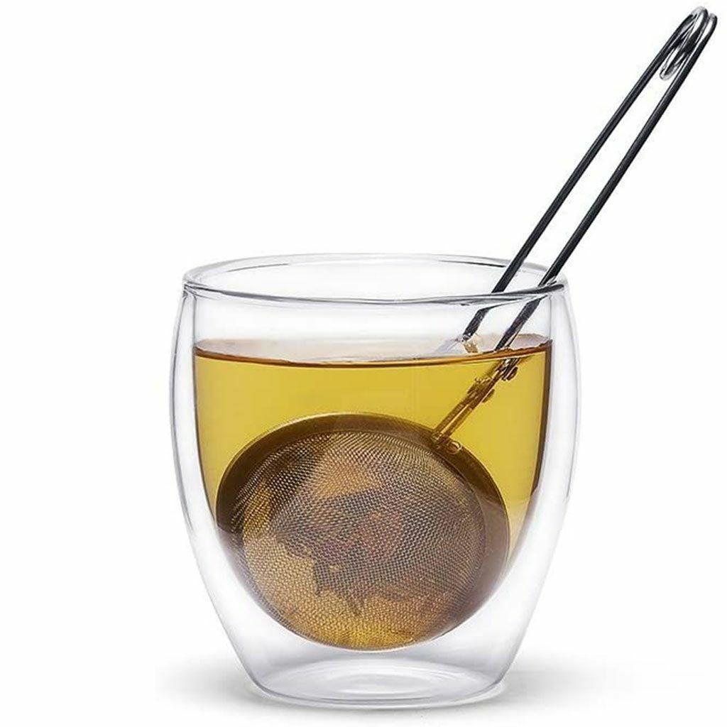 Tea Infuser Ball Mesh Loose Leaf Herb Strainer Stainless Steel Secure Locking