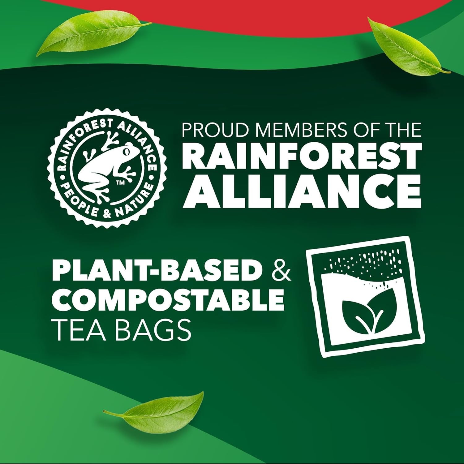 Elegant 40 Count Black Tea Bags – Non-Pyramid, Sustainably Sourced Bliss