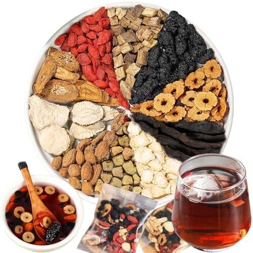 Ginseng Mulberry Medlar Tea, Kidney tea ,liver tea,kidney health for Men & Women