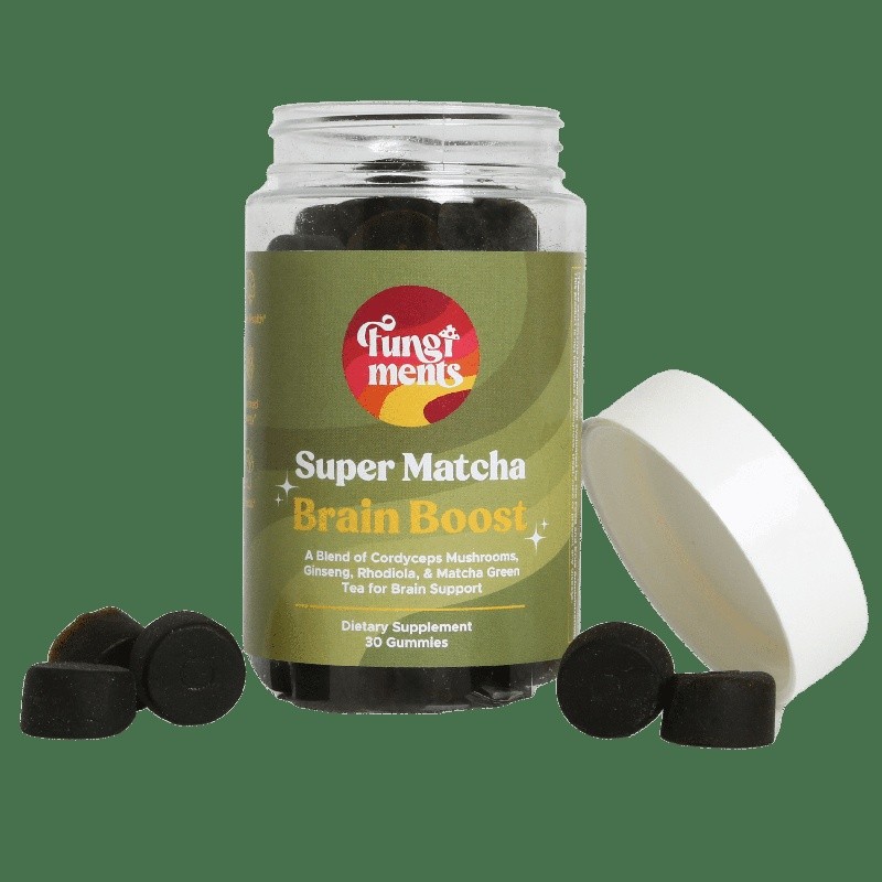 Super Matcha Gummies 2Pack Energy Focus Cognitive Support Ginseng 30ct New