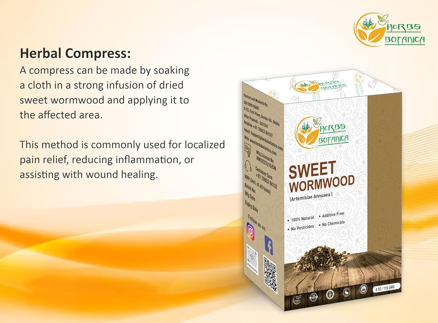 4oz Sweet Wormwood Tea – Medicinal Grade Artemisia Annua for Wellness