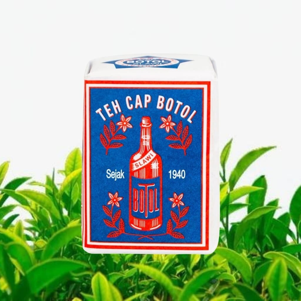 Teh Cap Botol, Teh Hijau Wangi Melati, Blue Pack, 40g (Pack of 4)