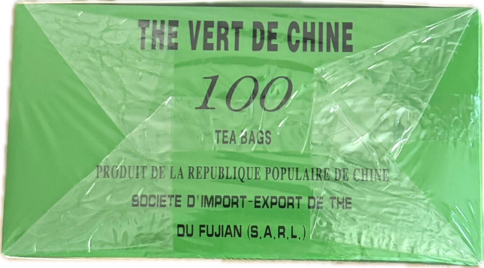 200gr Butterfly Brand China Green Tea, 100 Tea Bags – No Chemical Additives