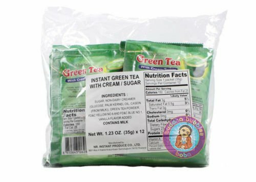 2 PACK DEDE 3 IN 1 INSTANT MATCHA GREEN TEA WITH CREAM SUGAR