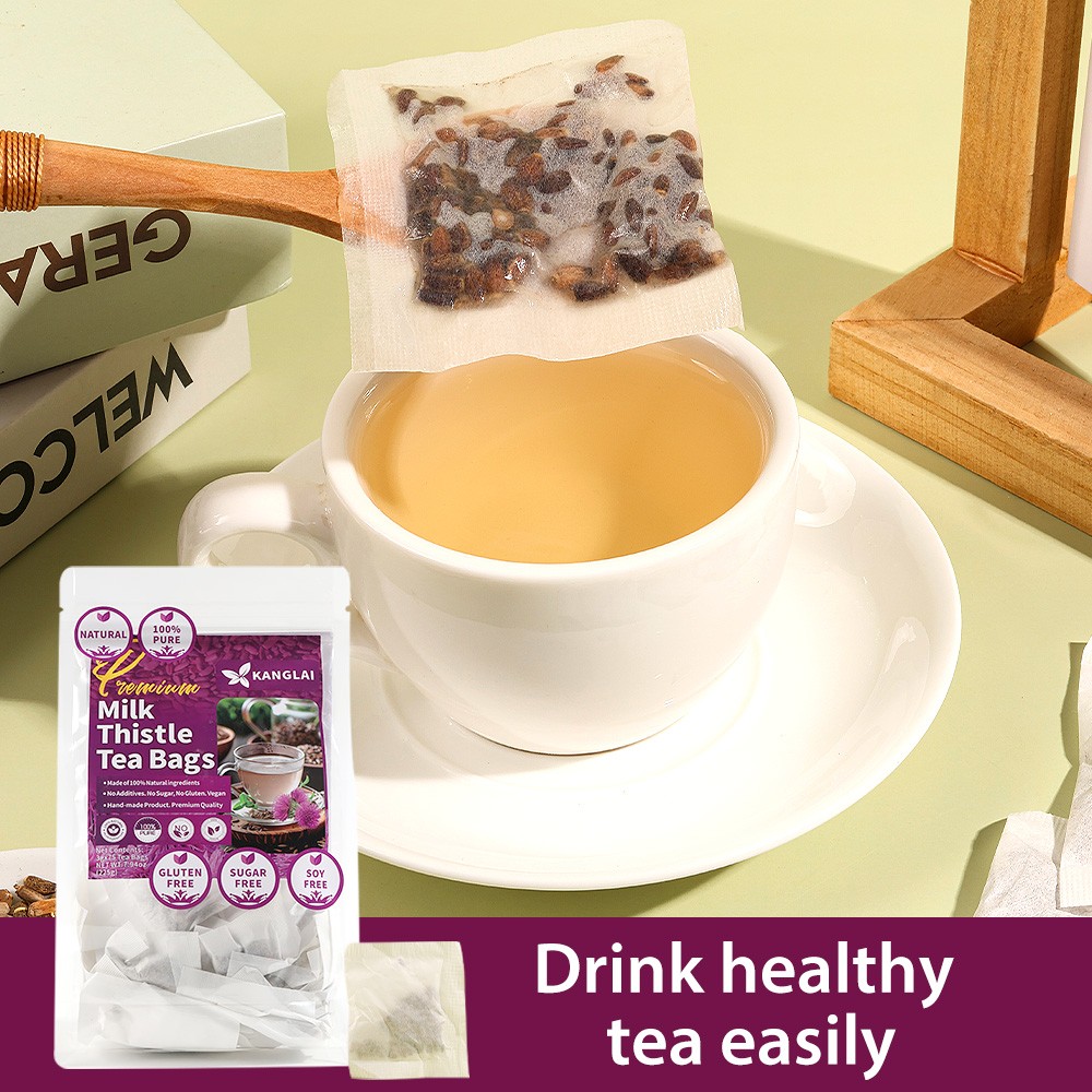 Milk Thistle Tea Bags, 75 Teabags – Natural Milk Thistle Seed