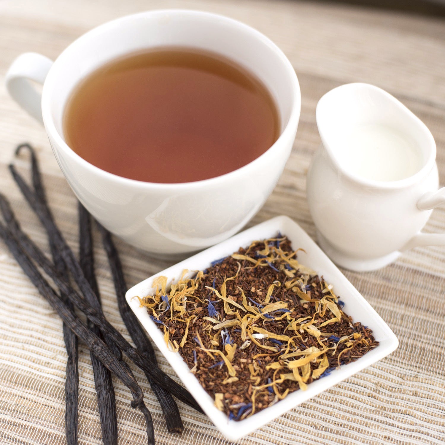 Earl Grey de la Cream Rooibos Herbal Tea – loose leaf tea bags naturally decaf
