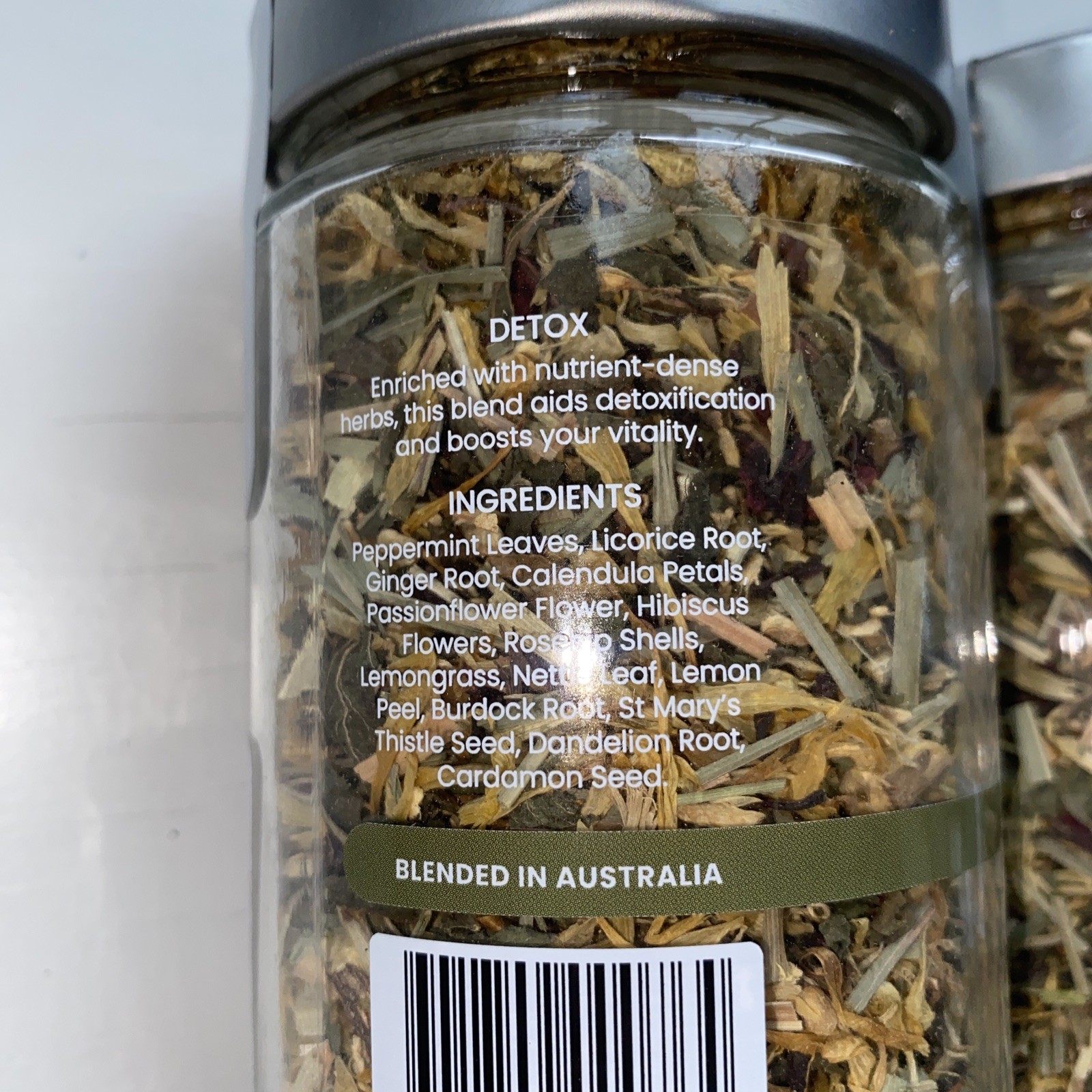 2 New Kintra Foods Detox Naturally Grown Loose Leaf Tea 2.1 Oz 60 Premium Leaf