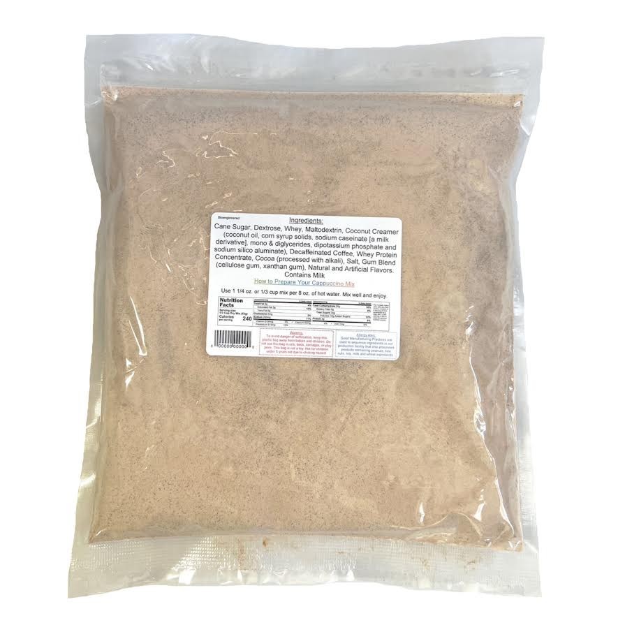 YANKEETRADERS® Decaf French Vanilla Cappuccino Mix, 2 lbs. ~ FREE SHIPPING