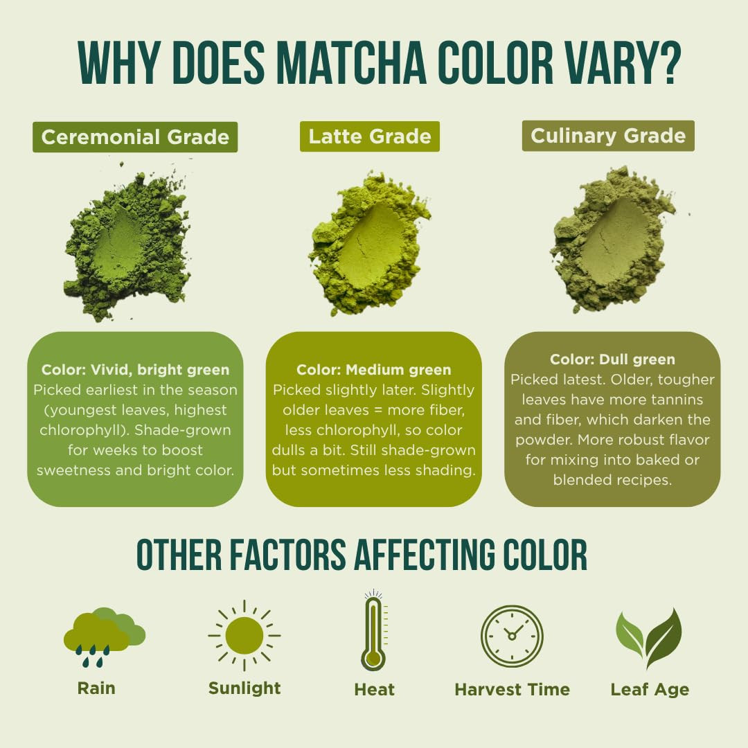 Organic Café Style Sweetened Matcha Latte Premium Barista Crafted Mix – Original