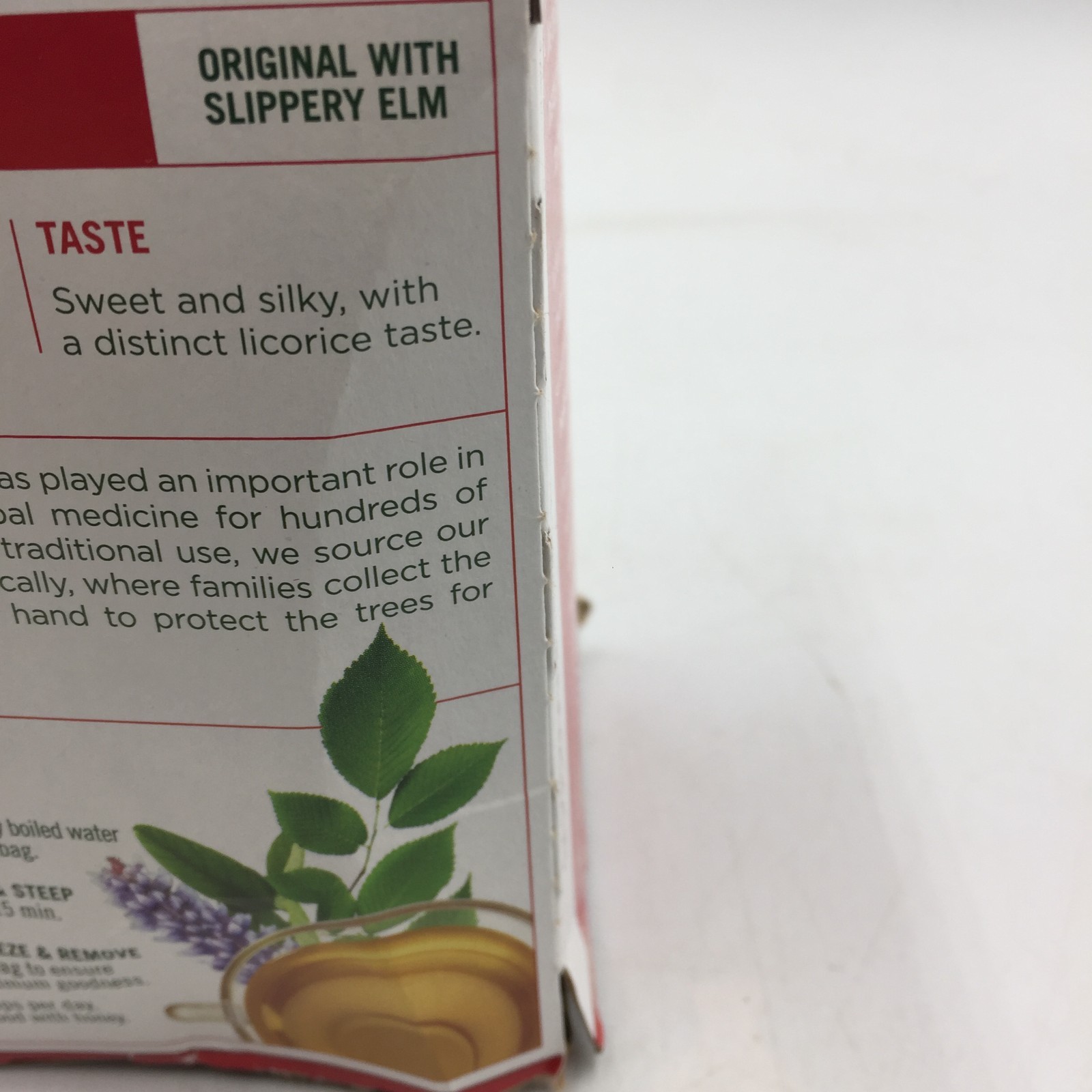 Organic Throat Coat Tea with Slippery Elm – Soothing Herbal Blend Expires 10/28