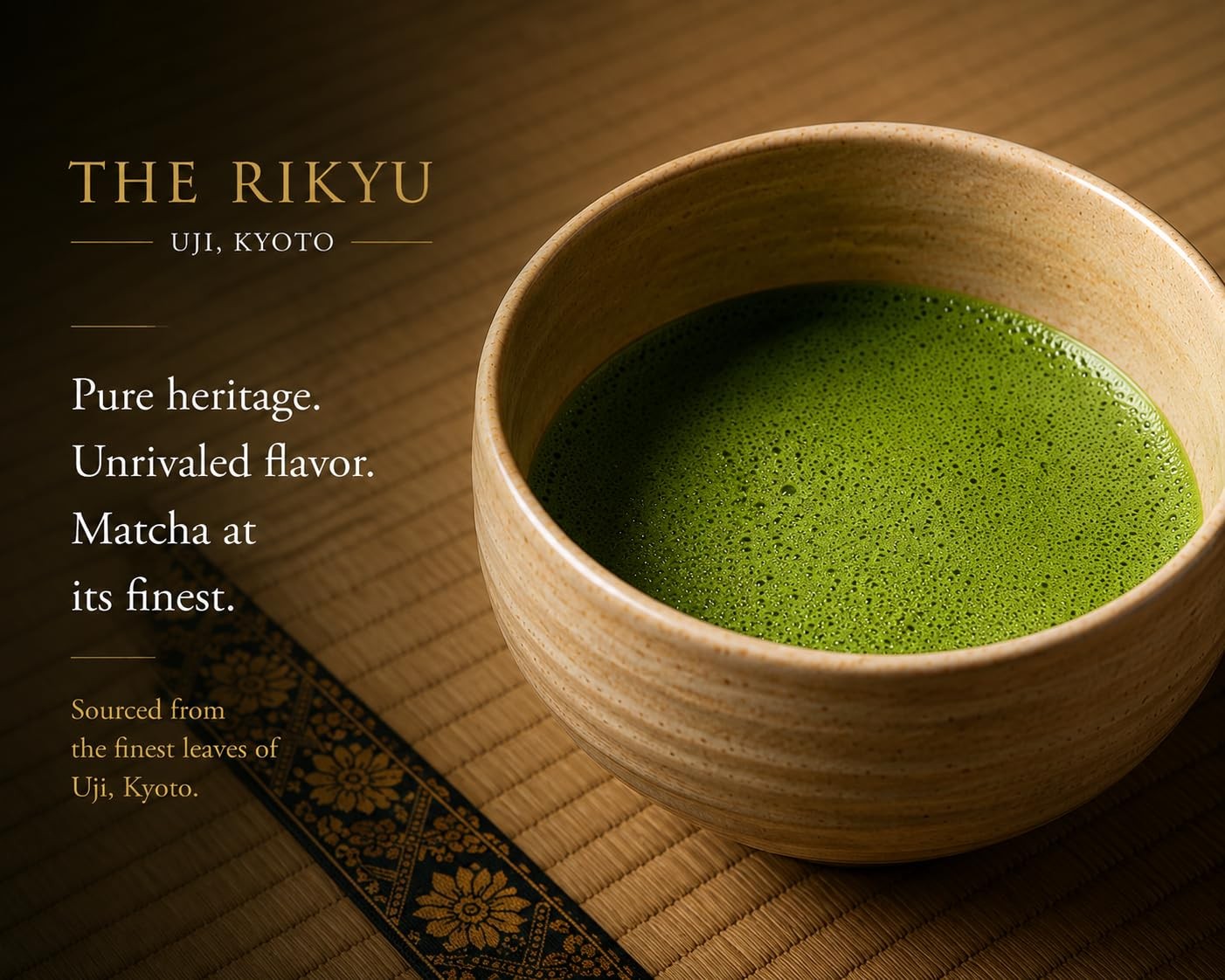 THE RIKYU Miyabi Uji Matcha – Ultra Premium Kyoto Uji Matcha – First Harvest …