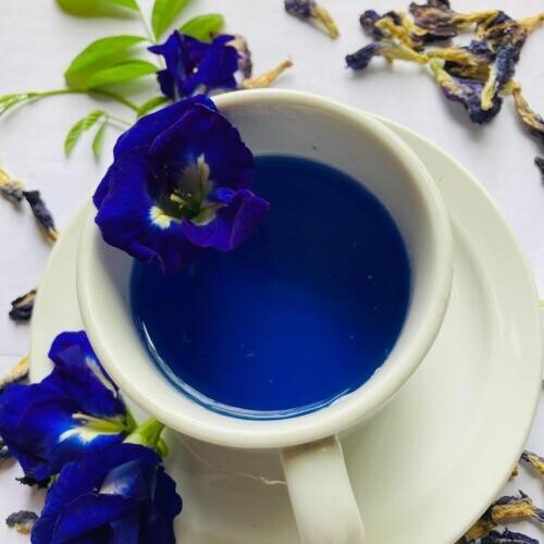 Ceylon Dried Natural BUTTERFLY PEA FLOWERS Healthy Herbal Blue Drink Organic100%