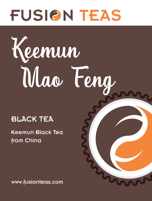 Keemun Mao Feng Black Tea – Organic Loose Leaf – Fusion Teas