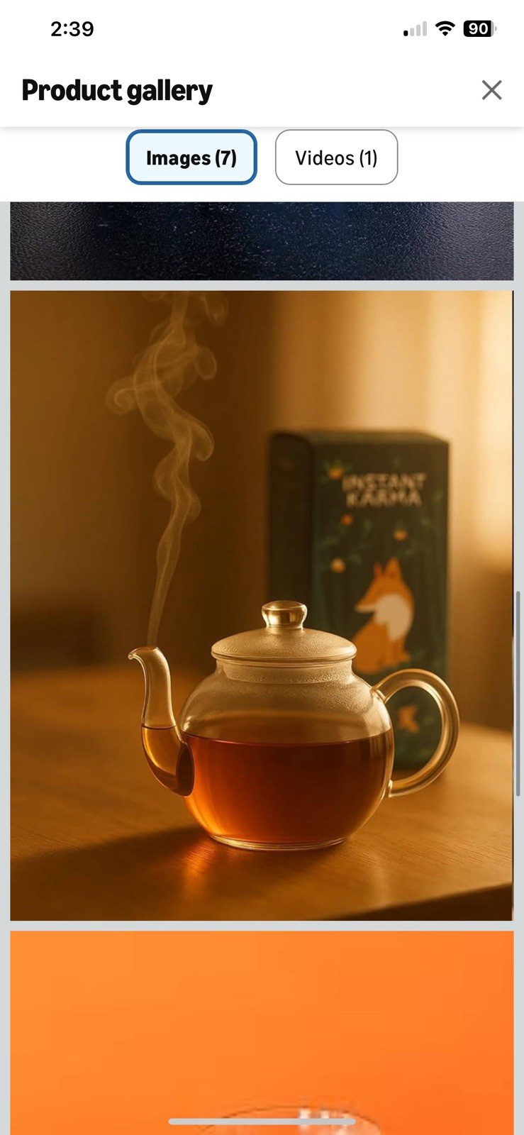 Instant Karma | Cinnamon Orange Instant Tea | All Natural, Caffeine-Free, 20