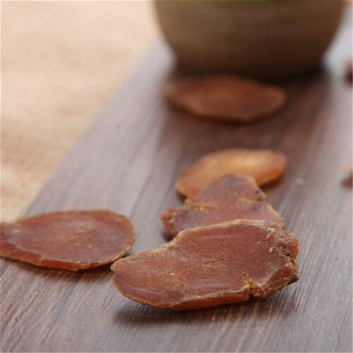 Natural Herbal Red Ginseng Root Slices 10 Years Energy Detox Tea for Men Women