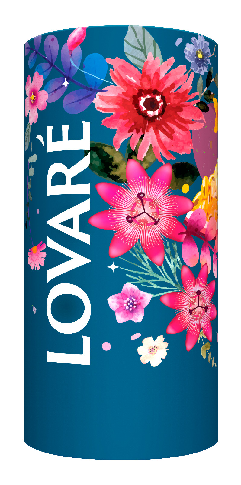 Lovare Tea 80g Premium Flavors in Gift Tube All Natural Ingredients