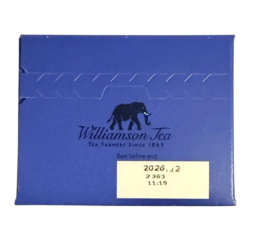 z Williamson Earl Grey Tea 50 Teabags 125 g 4.4 oz EXP 12/202