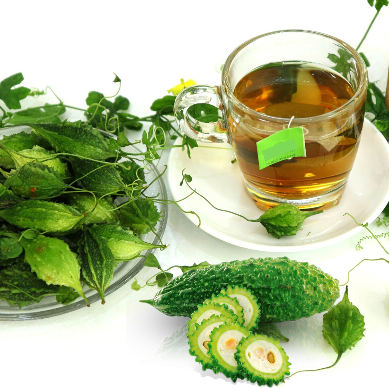 Bitter Gourd Tea | Organic Bitter Melon | Diabetic Blood Sugar | Herbal Tea Bags