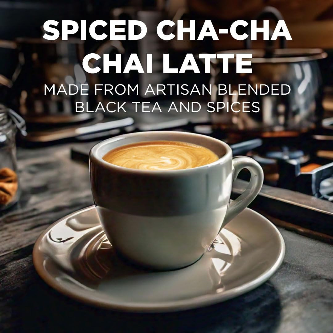 Chai Tea Latte Pods 18 CT Recyclable Single Serve Gourmet Blended Leaves