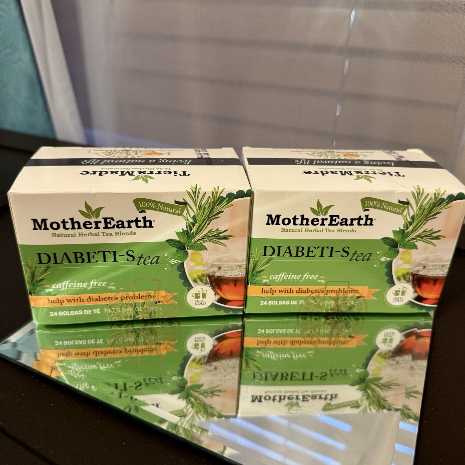 Mother Earth/Tierra Madre DIABETI-S Tea 48 Teabags Brand New Sealed