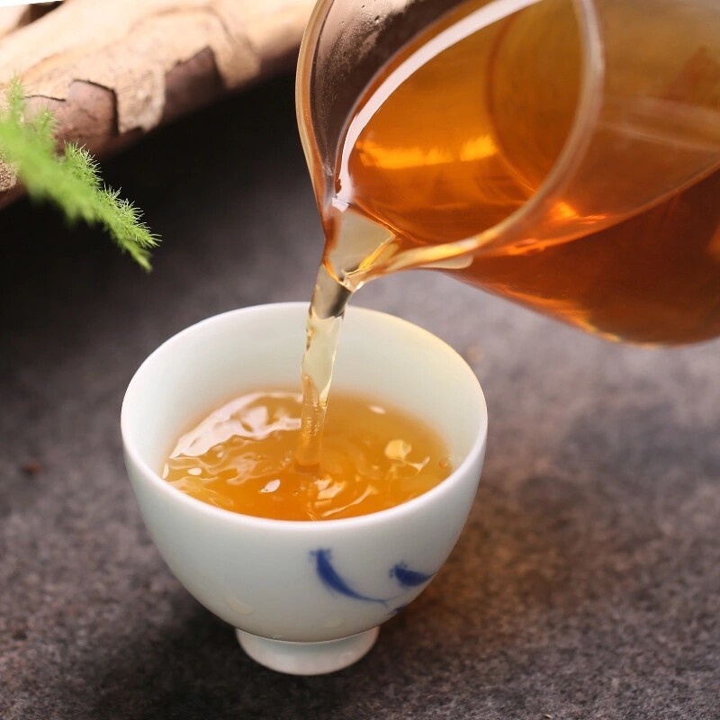 2003 LONGYUANHAO Pressed Qizi Cake of Yiwu Classic Tea Puerh Puer Raw Puer 357g
