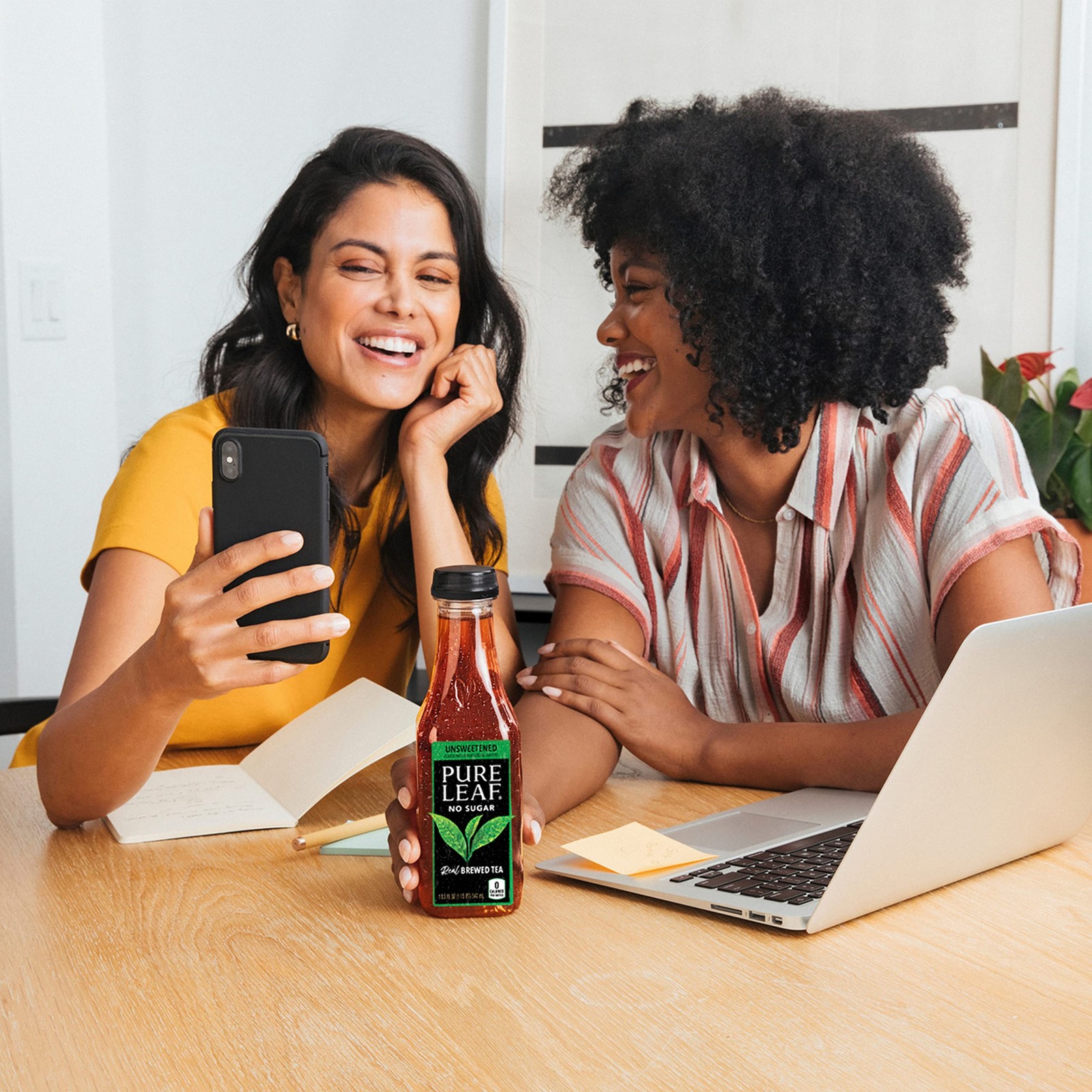 Pure Leaf Iced Tea, Unsweetened Real Brewed Tea, Zero Sugar & Zero Calories, 18.