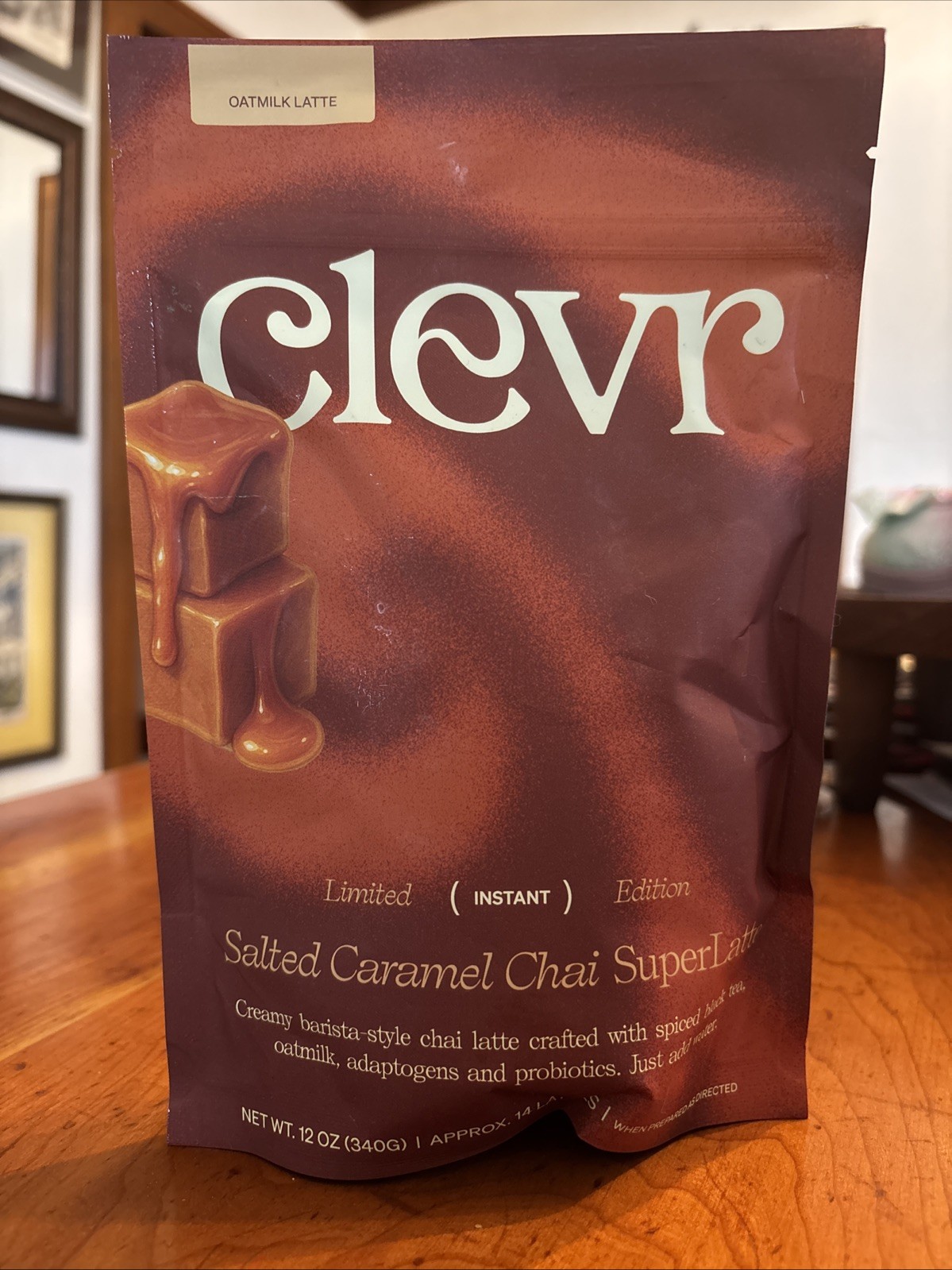 Clevr Salted Caramel Chai Superlatte 14 Lattes