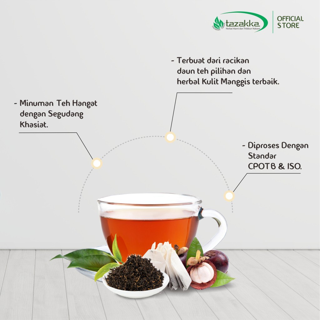 3x Mangosteen peel herbal tea bags 40g each (120g total) bundle aroma ritual