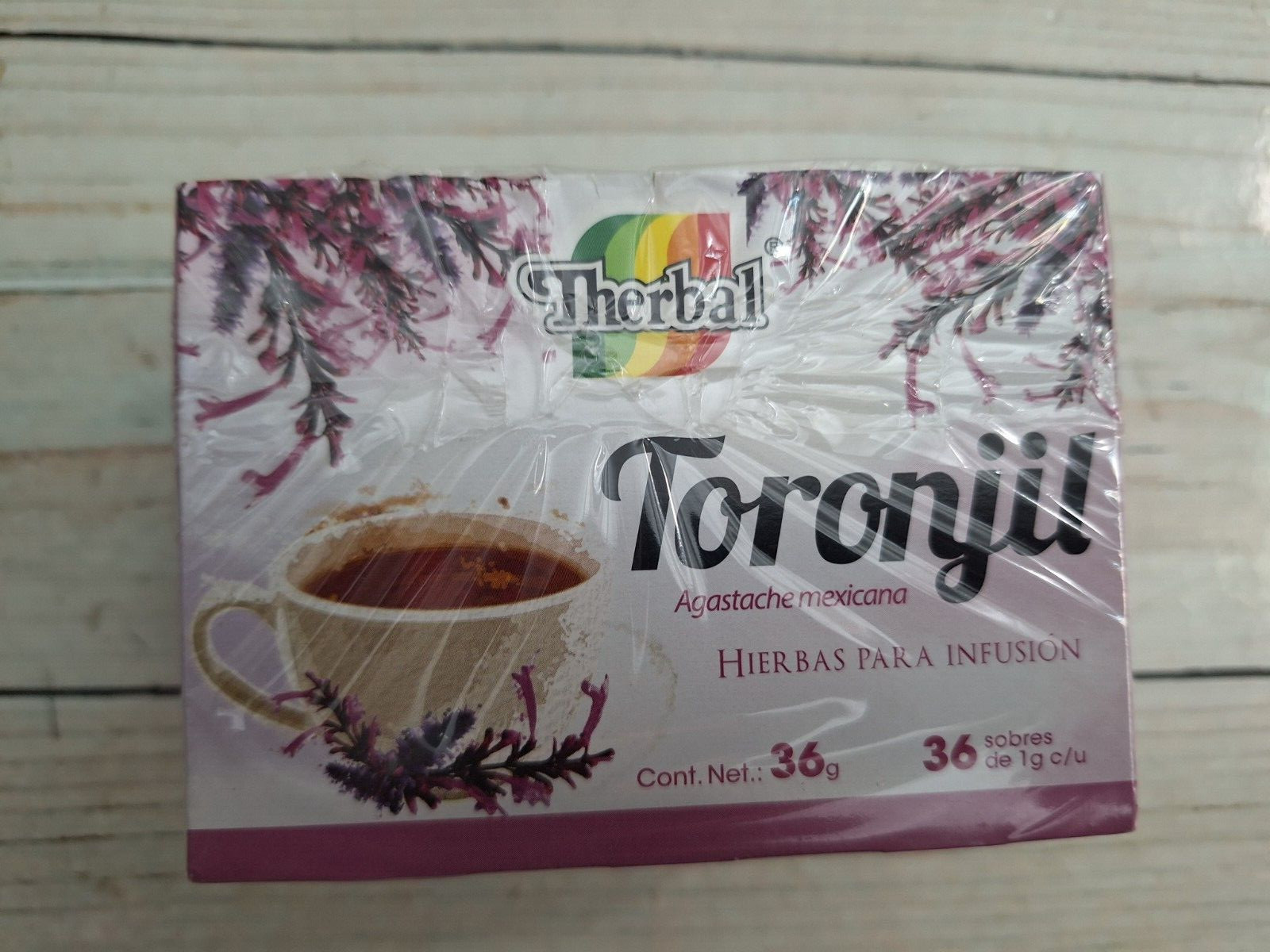 Te de Toronjil 36 Sobres 100% Natural- Tea 36 tea bags Lemon Balm