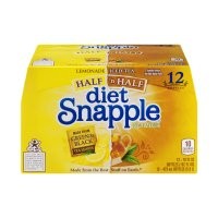 Snapple Diet Half ‘n Half Tea, 16 Ounce (12 Bottles)