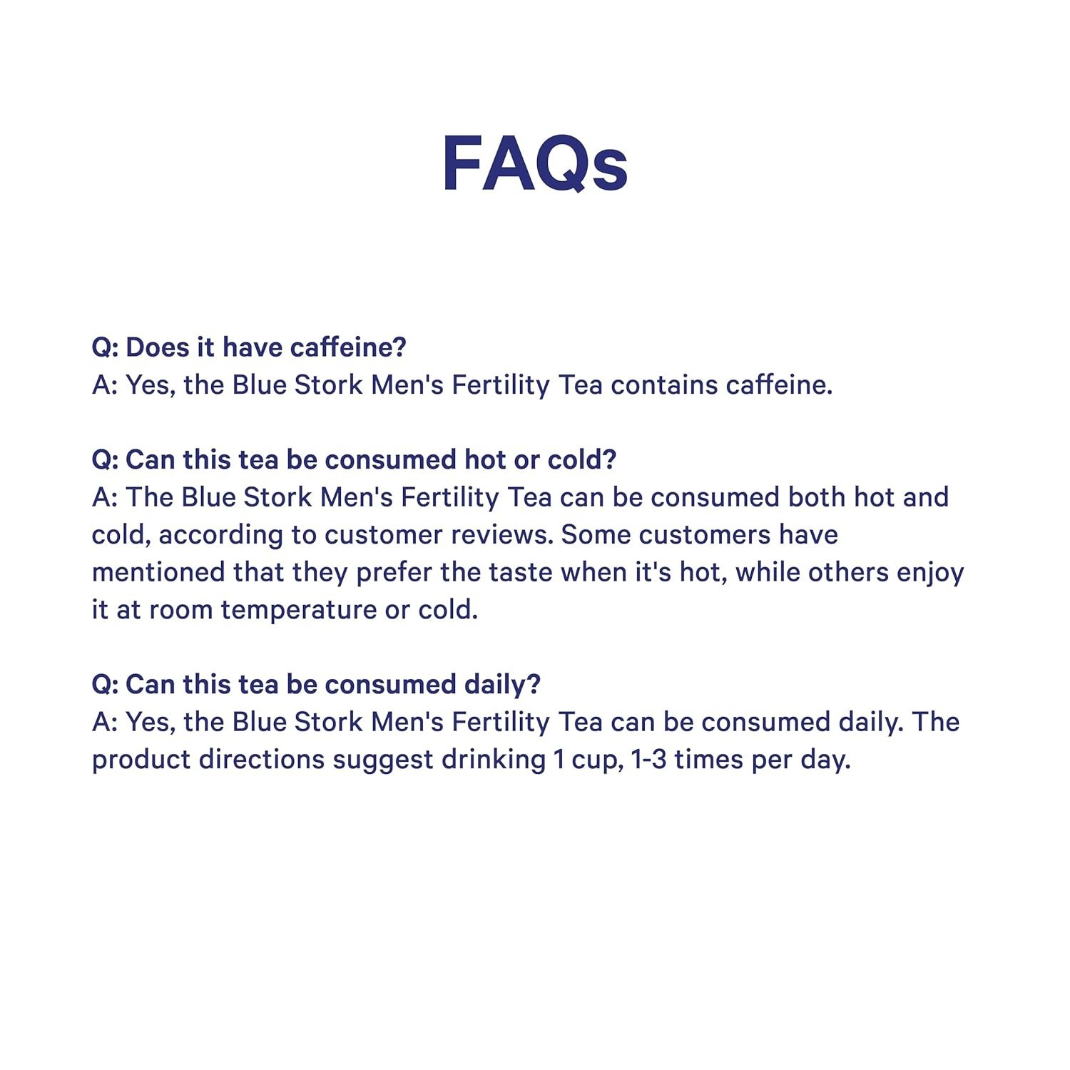 BlueStork Men’s Organic Fertility Tea – 15 Sachets for Male Reproductive Health