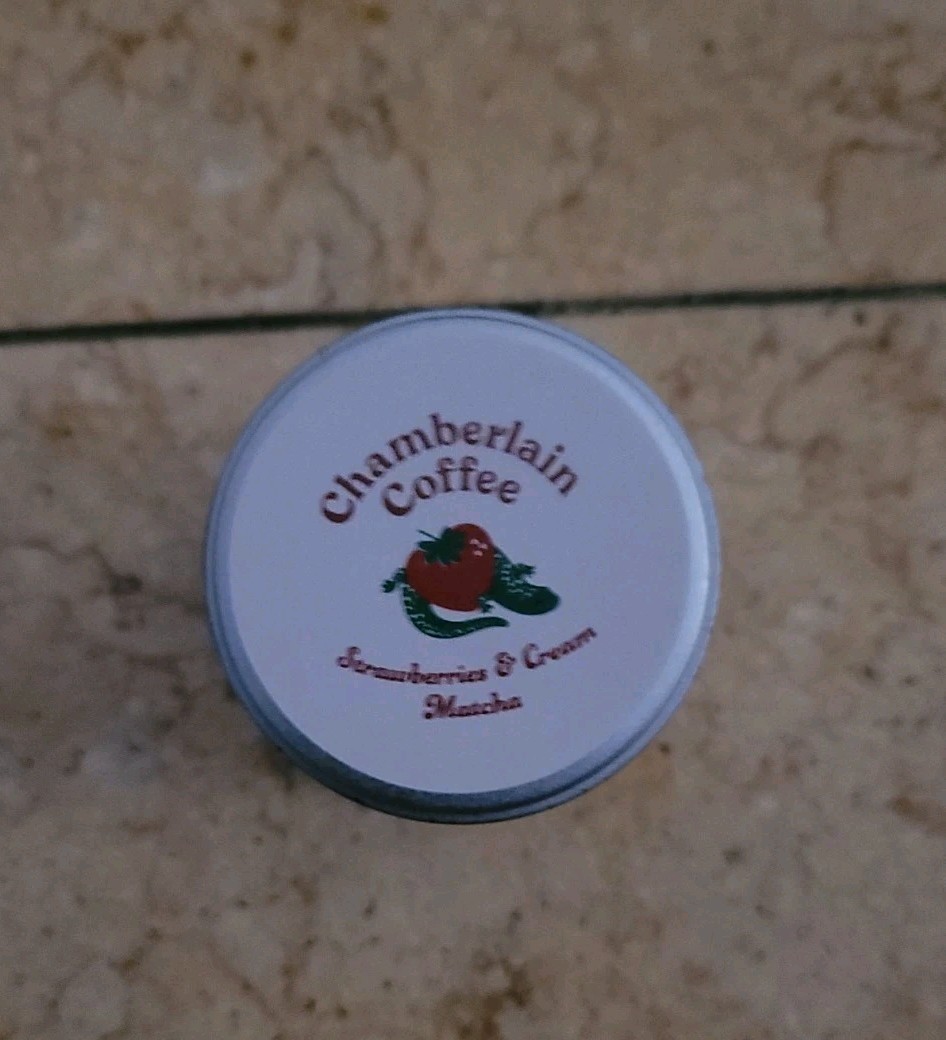 Chamberlain Strawberries & Cream Matcha Organic Ceremonial Grade A 1.06oz