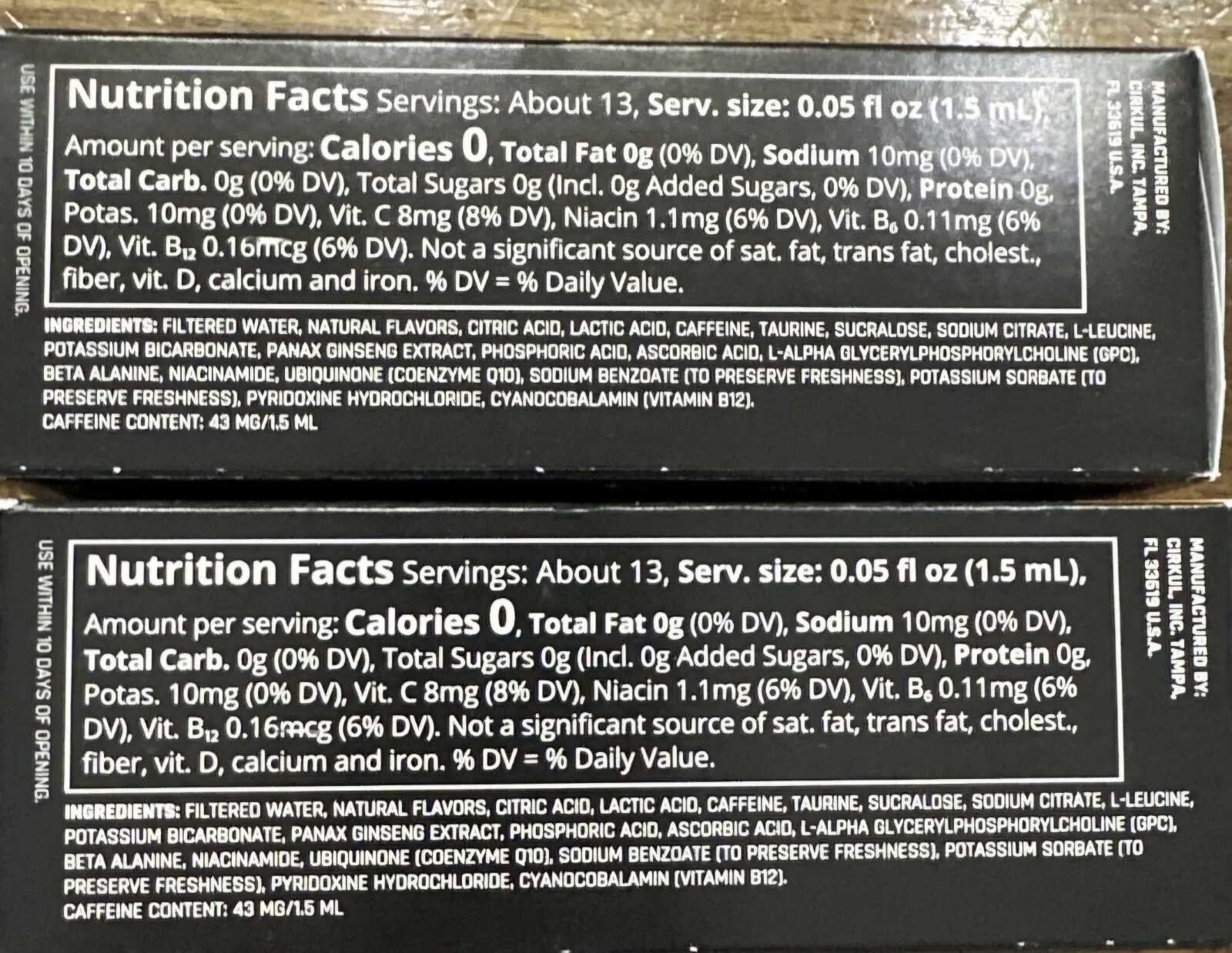 Fission Premium Body Fuel 2 Cartridges, Orange Citrus/Florida Man Zero Sugar