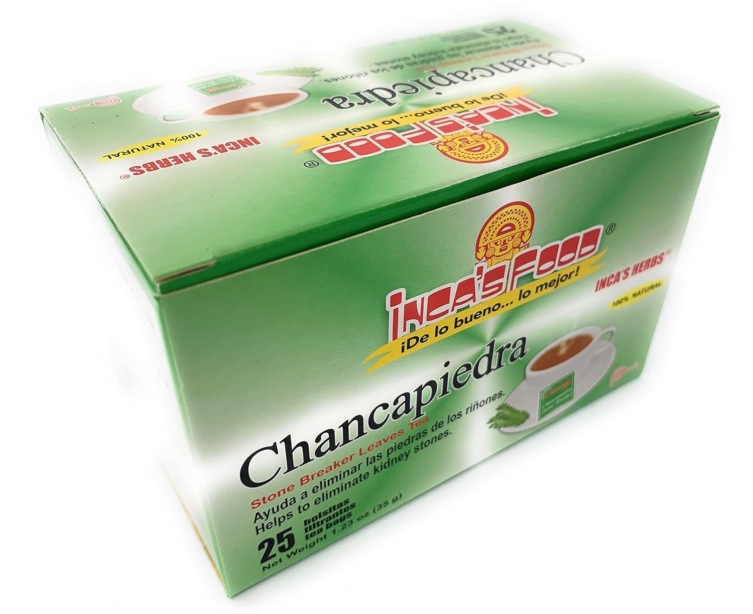 Herb Te Chanca Piedra – Peruvian Stone Breaker Tea Bags (Single Pack – 1.23 Ounc