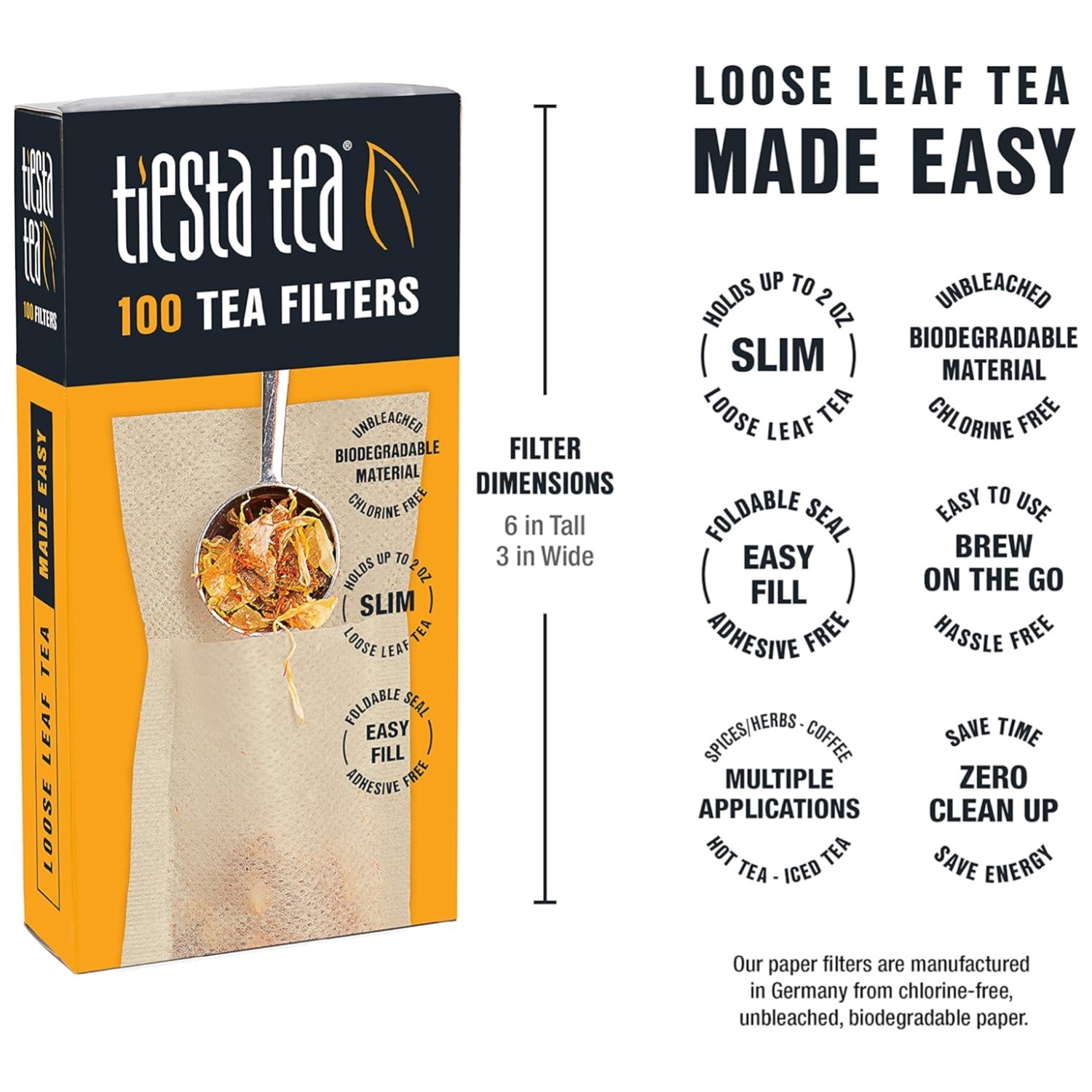 Enhanced Tea Experience with Disposable Filters